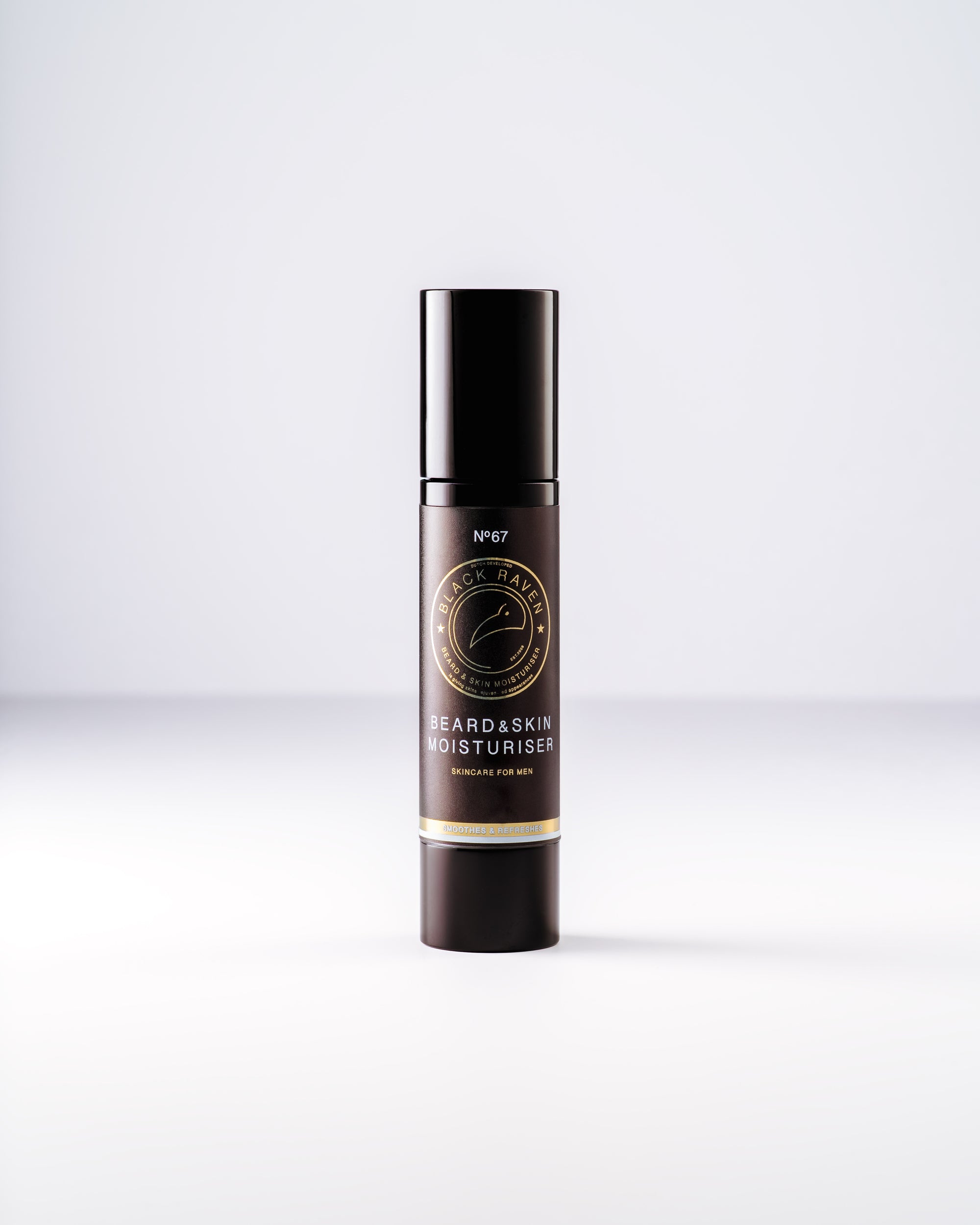 Black Raven Beard & Skin Moisturiser  No.67 -skincare for men- 50ml