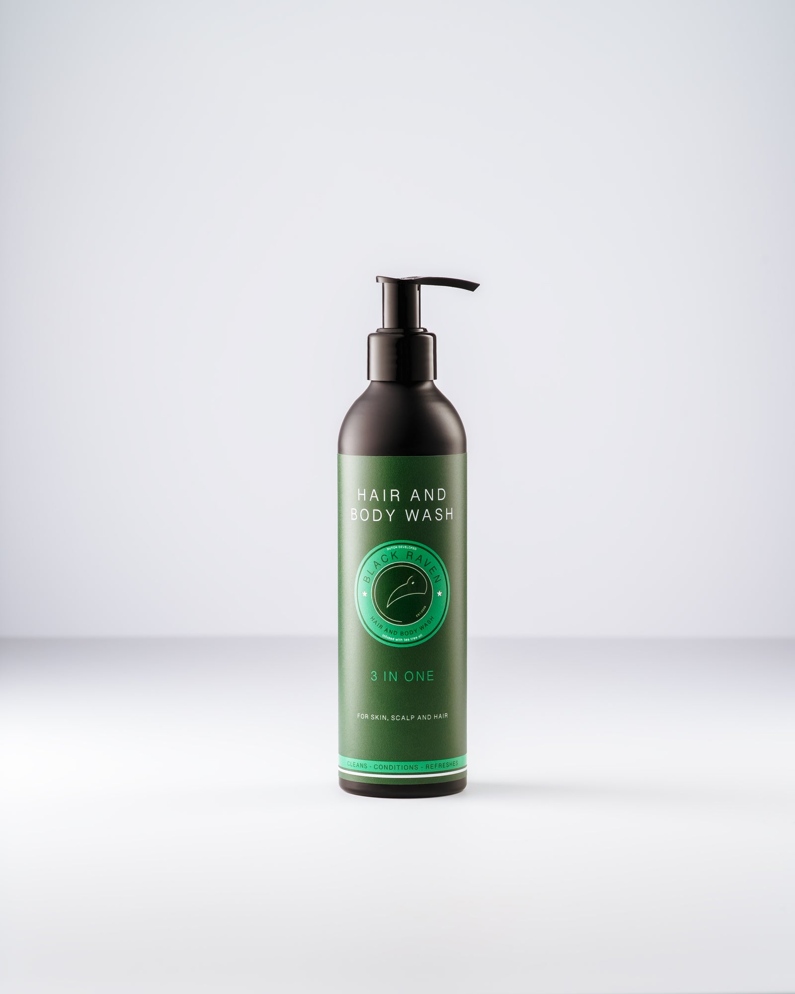 Black Raven Hair and Body Wash -for skin, scalp and hair- 250ml