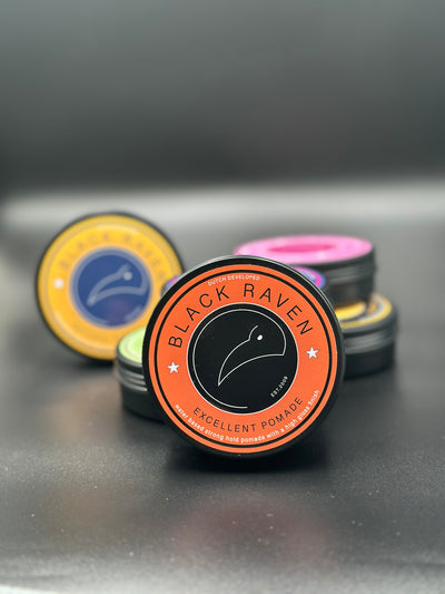 Black Raven Exellent Pomade -strong hold & shiny- 100ml