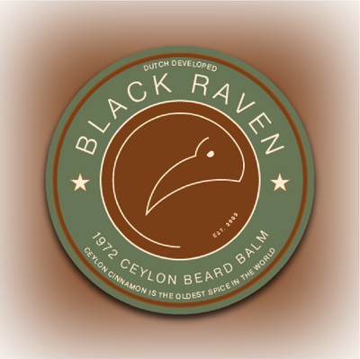 1972 Ceylon Beard Balm - Black Raven - 60g