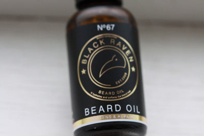 Black Raven Beard Oil No.67 -softens & repairs- 30ml