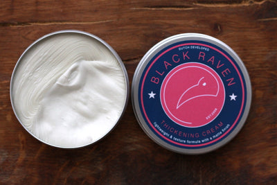 Black Raven Thickening Cream -lightweight & texture- 100ml (Grooming Clay)