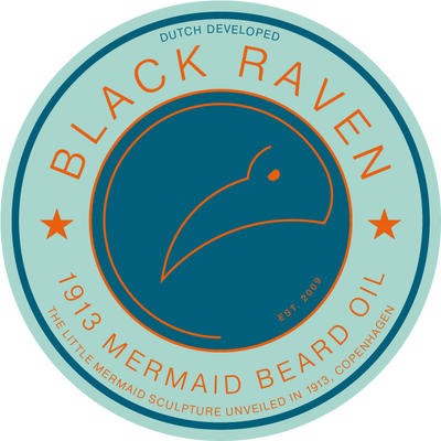 1913 Mermaid Beard Oil - Black Raven - 10ml